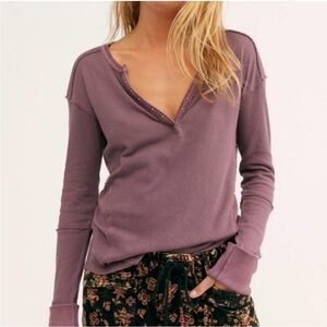 Free People - We the Free Military Mix Henley